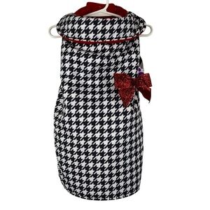 NWT Perfectly Pet Houndstooth Print XL Dog Jacket